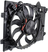 Front Radiator Single Fan Assembly Plastic Direct Replacement Compatible with 2012-2018 Chevrolet Sonic GM3115244 94509632