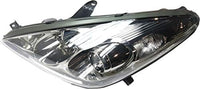 Set Of 2 Front Head Light Assembly Plastic Left Driver & Right Passenger Side Direct Replacement Compatible With 2005-2006 Lexus ES330 LX2502125 LX2503125 8117033561 8113033561