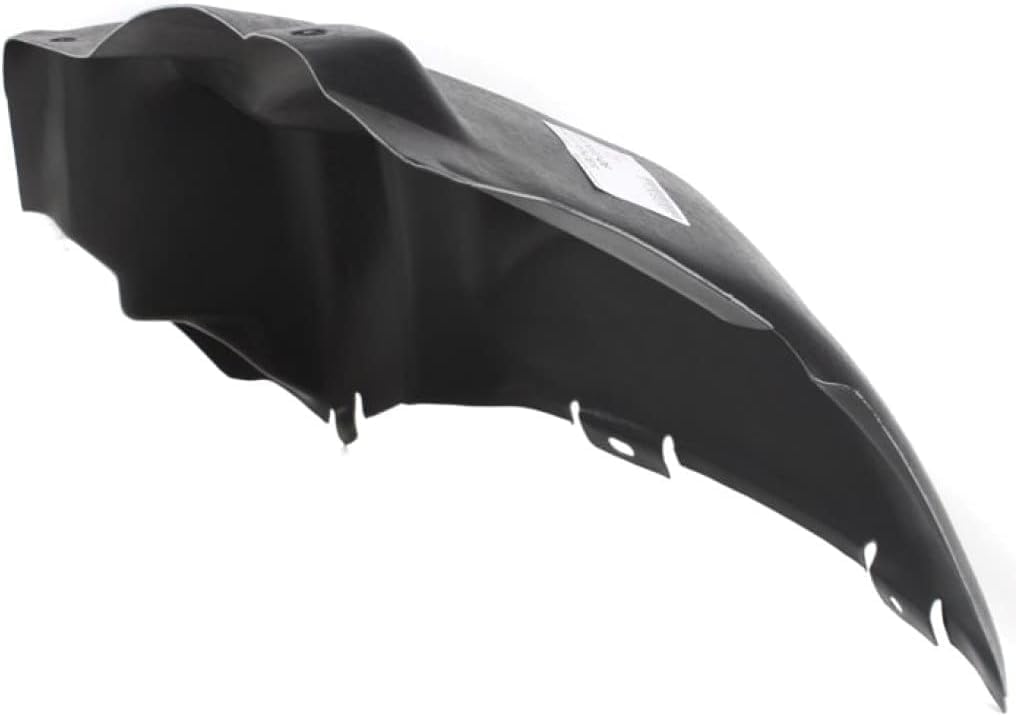 Front Section Fender Liner Left Driver Side Direct Replacement Compatible With 2003-2010 Dodge Viper CH1248148 4865725AB