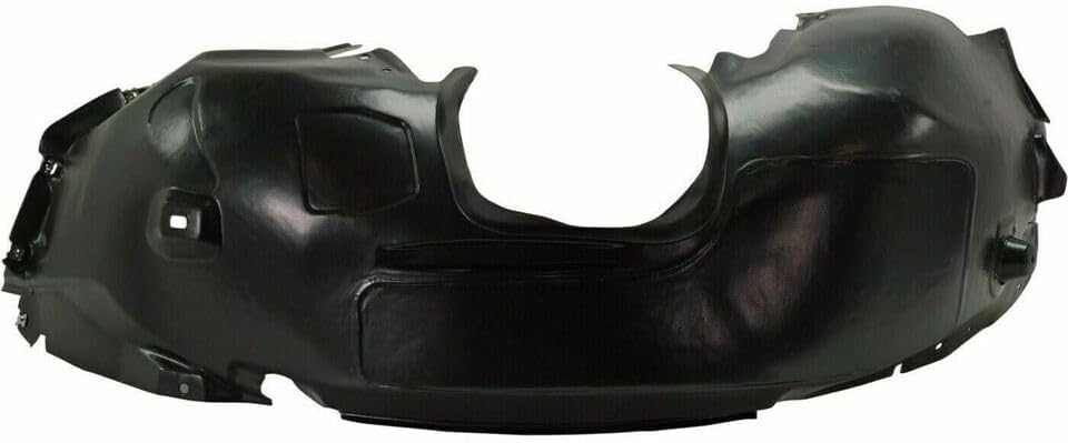 Front Engine Splash Shield Under Cover + Fender Liners Left Driver & Right Passenger Side Direct Replacement Compatible With 2012-2018 Ford Focus FO1228119 FO1248160 FO1249160