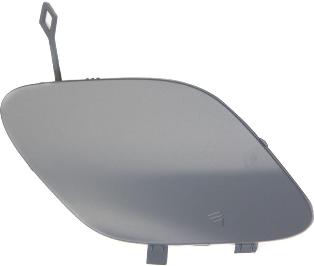 AUTOS PARTS PLUS Front Bumper Tow Hook Cover Primed Right Passenger Side Direct Replacement Compatible With 2015-2018 Mercedes Benz C-Class MB1029120 20588507249999