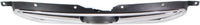 Front Grille Chrome Shell With Black Insert Plastic Direct Replacement Compatible With 2010-2012 Subaru Legacy SU1200142 91121AJ03B