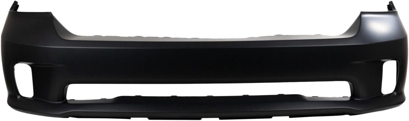 Front Bumper Cover Primed with Fog Light Cutouts Direct Replacement Compatible With 2013-2018 Ram 1500 Sport & Express CH1000A10 68197698AA