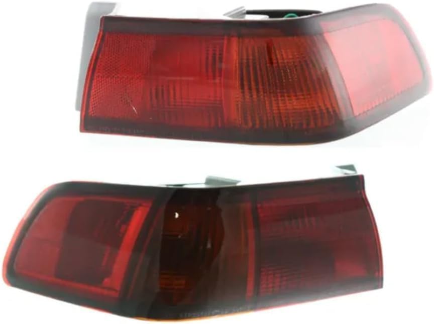 Set Of 2 Tail Light Mounted On Body Assembly Right Passenger & Left Driver Side Direct Replacement Compatible With 1997-1999 Toyota Camry TO2801124 TO2800124 81551AA010 81561AA010