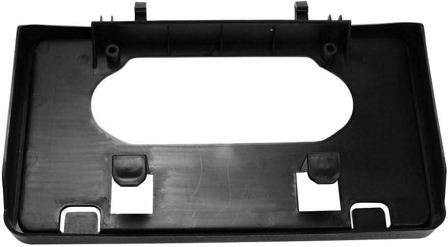 Front Bumper Guard Textured + License Plate + Mounting Plate Brackets Right Passenger and Left Driver Side Direct Replacement Compatible with 2009-2014 Ford F-150 FO1066180 FO1067180
