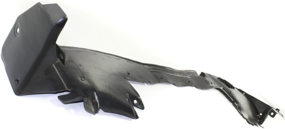 Front Fender Liner Rear Section Left Driver Side Direct Replacement Compatible With 2000-2003 Mercedes Benz CLK-Class MB1248129 2086901130