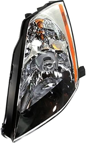 Set Of 2 Front Headlight Lens And Housing Right Passenger & Left Driver Side Direct Replacement Compatible With 2003-2005 Nissan 350Z 26010CD027-PFM 26060CD027-PFM