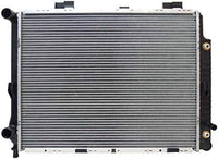 Front Radiator Aluminum Core Direct Replacement Compatible With 1996-1997 Mercedes Benz E320 MB3010116 2105000903