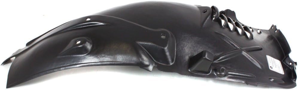 Front Section Fender Liner Right Passenger Side Direct Replacement Compatible With 2003-2006 Mercedes Benz S-Class MB1249116 2206904630