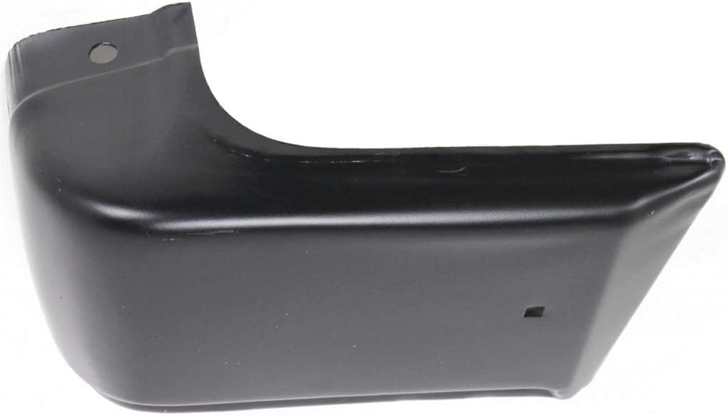 Set Of 2 Front Bumper End Cap Steel Primed Left Driver & Right Passenger Side Direct Replacement Compatible With 1983-1986 Nissan Pickup NI1005123 NI1004123 6203410W02 6203510W02