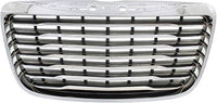 Front Grille Chrome Shell With Painted Black Insert Plastic With Chrome Trim Direct Replacement Compatible With 2011-2014 Chrysler 300 CH1200351 68127942AE