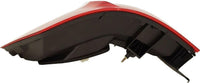 Tail Light Outer Assembly Left Driver Side Direct Replacement Compatible With 2010-2013 Mercedes Benz E-Class MB2804106 2129060758