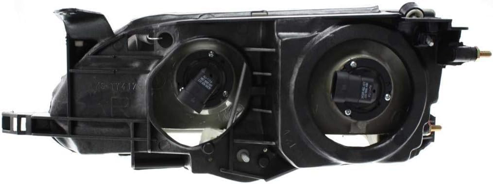 Front Head Light Assembly Right Passenger Side Direct Replacement Compatible With 1993-1997 Toyota Corolla TO2503107 811101E221