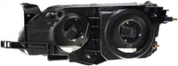 Front Head Light Assembly Right Passenger Side Direct Replacement Compatible With 1993-1997 Toyota Corolla TO2503107 811101E221