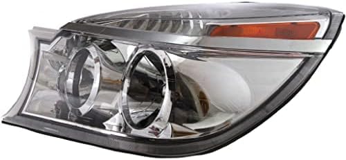 Set Of 2 Front Head Light Assembly Plastic Left Driver & Right Passenger Side Direct Replacement Compatible With 2004-2007 Buick Rendezvous GM2502245 GM2503245 10342801 10342802