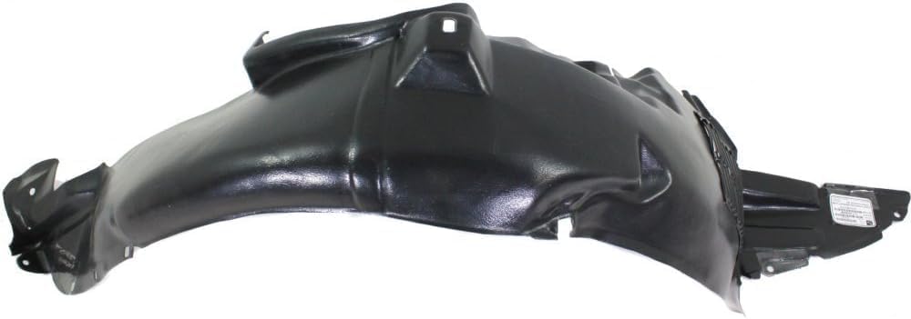Front Fender Liner Right Passenger Side Direct Replacement Compatible With 2006-2011 Hyundai Accent HY1251113 868121E000