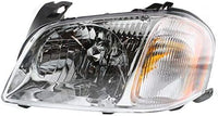 Set Of 2 Front Head Light Assembly Plastic Left Driver & Right Passenger Side Direct Replacement Compatible With 2001-2004 Mazda Tribute MA2502126 MA2503126 EC0151040L EC0251030