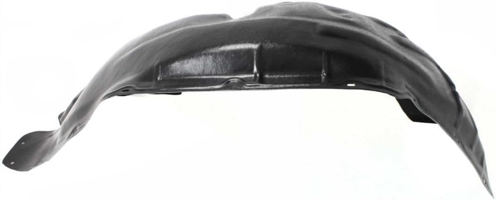 Front Inner Fender Liner Right Passenger Side Direct Replacement Compatible With 2008-2012 Jeep Liberty CH1249146 55157410AD