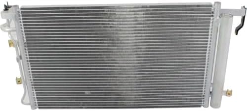 Front AC Condenser Aluminum Core Direct Replacement Compatible With 2004-2009 Kia Spectra KI3030122 KI3030115 976062F001 976062F000