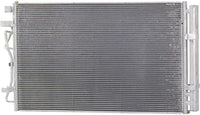 Front A/C Condenser Aluminum Direct Replacement Compatible With 2014-2016 Kia Soul KI3030131 97606B2001