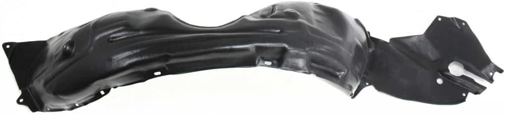 Front Fender Liner Right Passenger Side Direct Replacement Compatible with 1999-2001 Toyota Solara TO1249121 5387506030