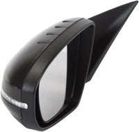Set Of 2 Front Power Mirrors Manual Folding Non-Heated Primed Left Driver & Right Passenger Side Direct Replacement Compatible With 2011-2013 Kia Optima KI1320152 KI1321152 876202T110