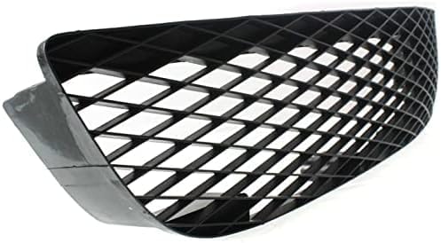 Front Bumper Grille Primed Plastic Direct Replacement Compatible With 2004-2006 Mazda 3 MA1036103 BN9C501T1A