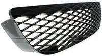 Front Bumper Grille Primed Plastic Direct Replacement Compatible With 2004-2006 Mazda 3 MA1036103 BN9C501T1A