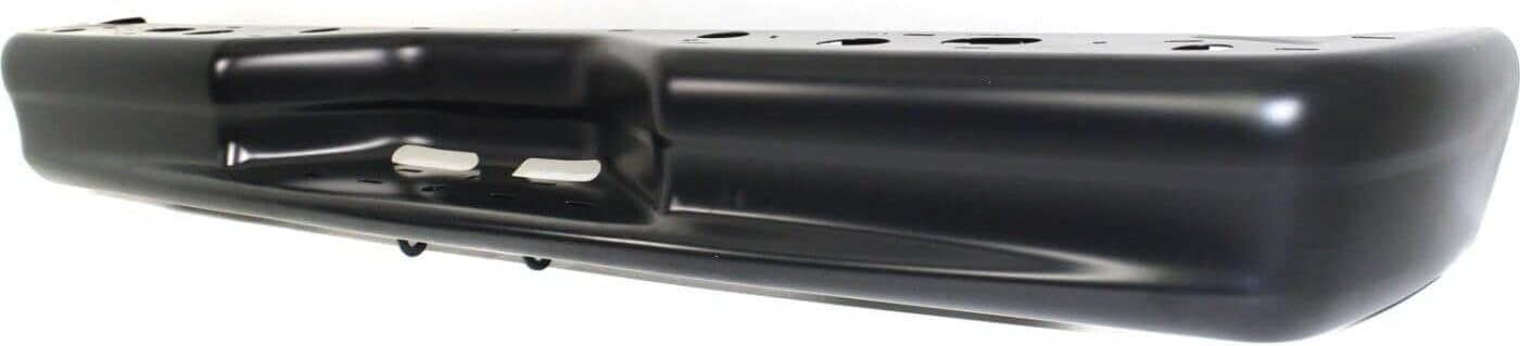 AUTOS PARTS PLUS Rear Step Bumper Face Bar Primed Steel Without Object Sensor Holes Direct Replacement Compatible With 1992-2014 Ford E-Series FO1102271 7C2Z17906GPTM