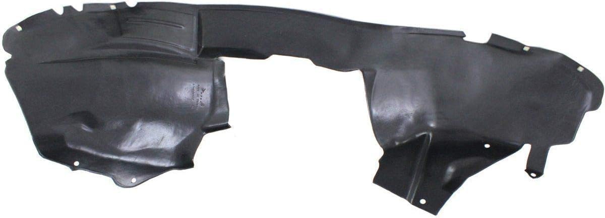 Front Fender Liner Right Passenger Side Direct Replacement Compatible With 2001-2003 Chrysler Town & Country/Chrysler Voyager CH1249120 4857428AB