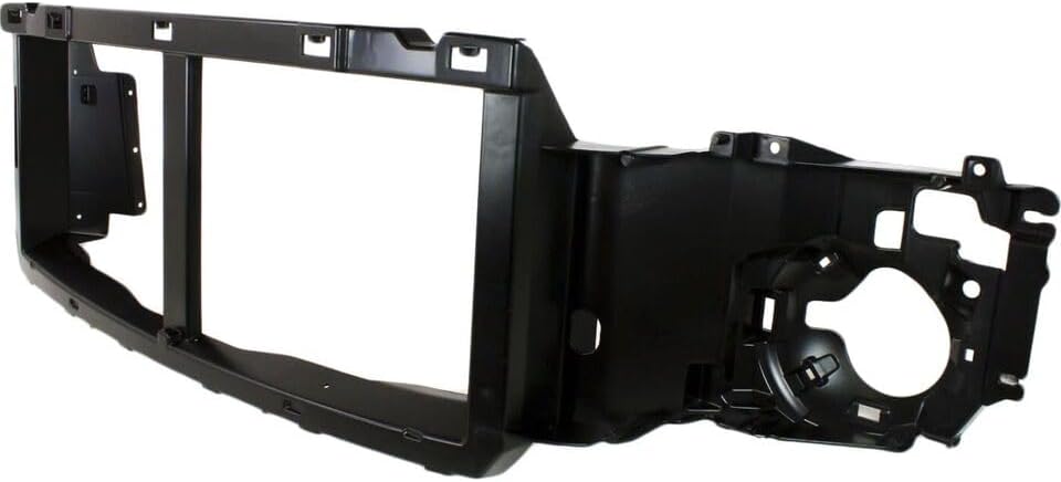 Front Header Panel Grille Opening Reinforcement Plastic Direct Replacement Compatible With 2005-2007 Ford F-250 F-350 F-450 F-550 Super Duty FO1221135 FO1220240 6C3Z8A284A