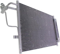 Front A/C Condenser Aluminum Core Direct Replacement Compatible With 2012-2013 Mazda 3 MA3030157 BBM461480D