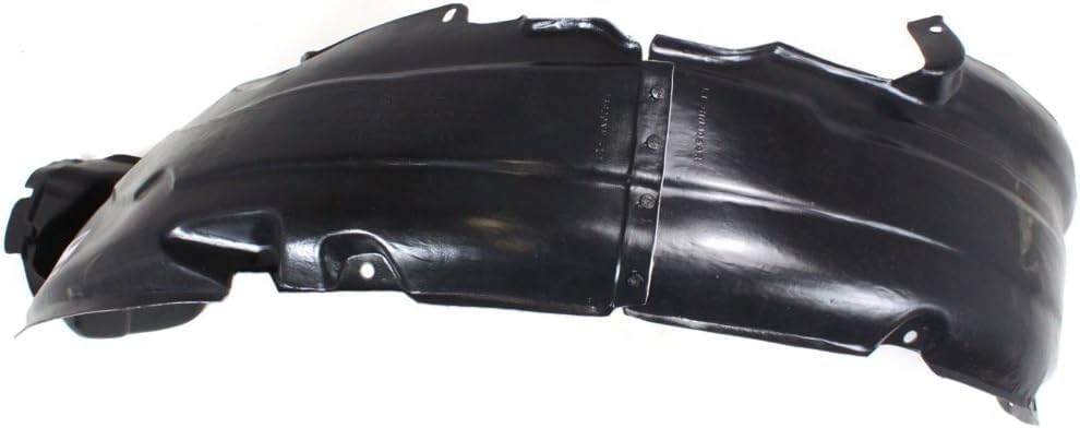 Front Fender Liner Left Driver Side Direct Replacement Compatible With 2007-2009 Hyundai Santa Fe HY1250114 868100W000