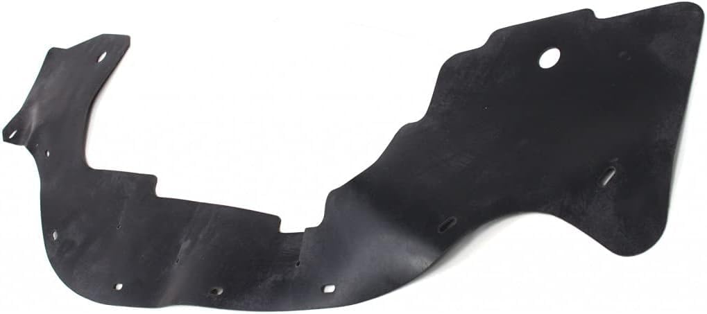 Front Fender Liner Right Passenger Side Direct Replacement Compatible With 2003-2023 Chevrolet Express/Savana Van GM1251131 15203937