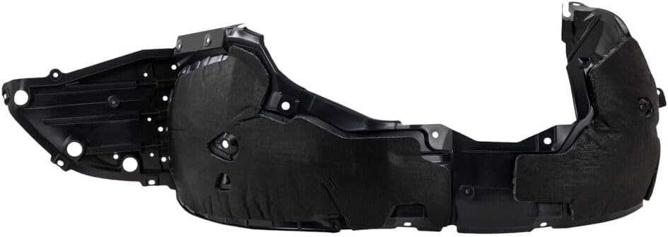 Front Fender Liner Vacuum Fom Left Driver Side Direct Replacement Compatible With 2013 Nissan Altima NI1248131 638413TA0A