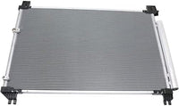 Front A/C Condenser Aluminum Core Direct Replacement Compatible With 2014-2019 Toyota Highlander TO3030327 884600E070