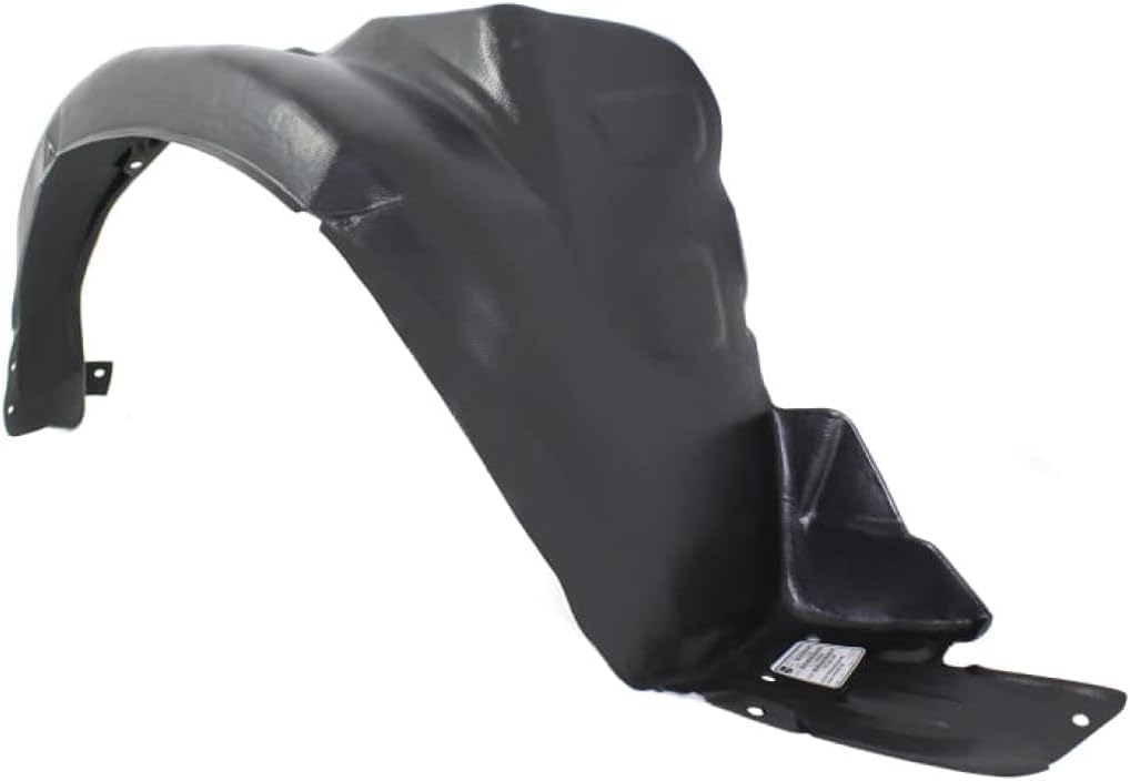 Front Fender Liner Right Passenger Side Direct Replacement Compatible With 2000-2002 Hyundai Accent HY1251105 8681225200