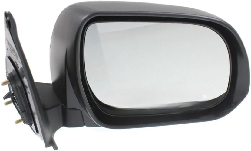 Front Mirror Manual Folding Non-Heated Textured Plastic Left Driver & Right Passenger Side Direct Replacement Compatible With 2012-2015 Toyota Tacoma TO1321281 TO1320281