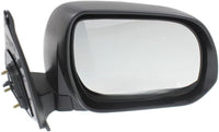 Front Mirror Manual Folding Non-Heated Textured Plastic Left Driver & Right Passenger Side Direct Replacement Compatible With 2012-2015 Toyota Tacoma TO1321281 TO1320281