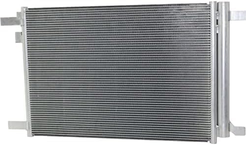 Front AC Condenser Aluminum Core Direct Replacement Compatible With 2015-2020 Audi A3 / S3 / 2016-2018 A3 Sportback E-Tron AU3030137 5Q0816411BF