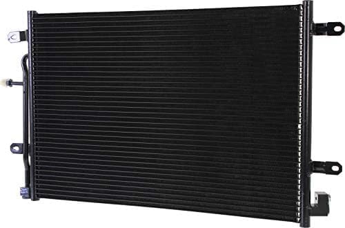 Front A/C Condenser Aluminum Core Direct Replacement Compatible With 2005-2009 Audi A4 AU3030127 8E0260403T