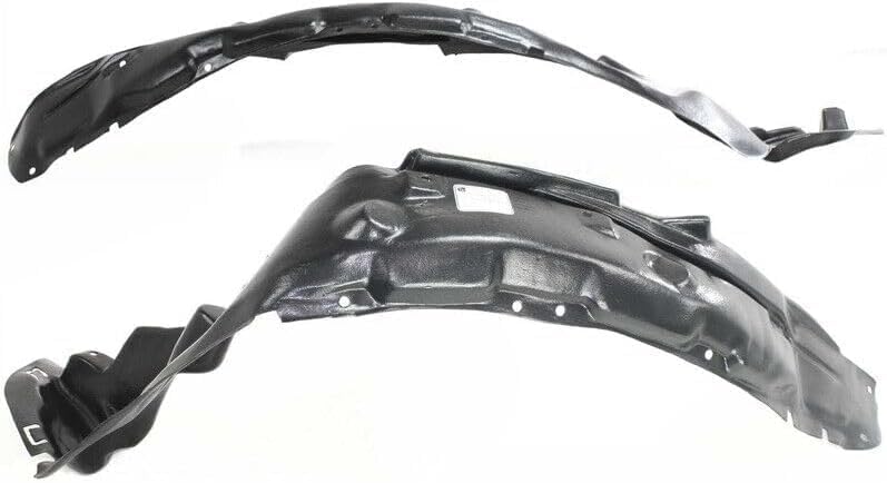 Set Of 2 Front Fender Liners Right Passenger & Left Driver Side Direct Replacement Compatible With 1992-1995 Honda Civic HO1249102 HO1248102 74101SR3000 74151SR3000