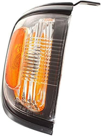 Set Of 2 Front Corner Light Assembly Plastic Left Driver & Right Passenger Side Direct Replacement Compatible With 2001-2004 Toyota Tacoma TO2521160 TO2520160 8161004070 8162004070
