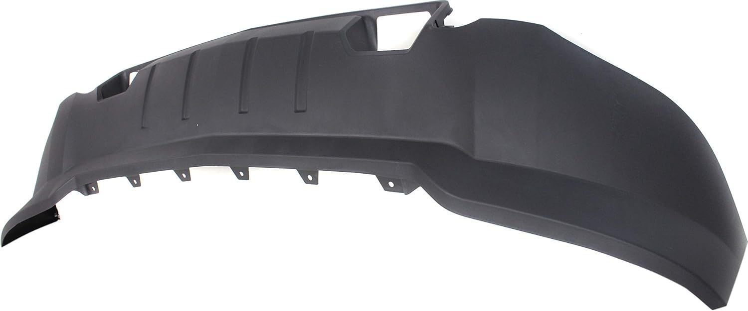 Front Lower Valance Deflector Textured Direct Replacement Compatible With 2015-2019 Chevrolet Silverado 2500HD / 3500HD GM1092252 22978557