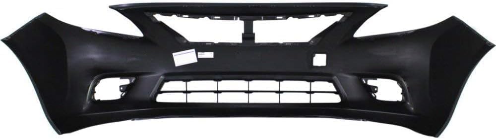 Front Bumper Cover Primed Direct Replacement Compatible With 2012-2014 Nissan Versa NI1000284 FBM223BA0H