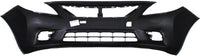 Front Bumper Cover Primed Direct Replacement Compatible With 2012-2014 Nissan Versa NI1000284 FBM223BA0H