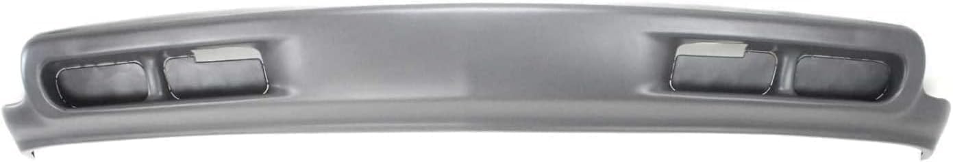 Front Bumper Paintable + Upper Cover Textured + Lower Valance Primed + Brackets Set of 3 Direct Replacement Compatible With Chevrolet Silverado 1999-2002 / Tahoe 2000-2006 GM1051103
