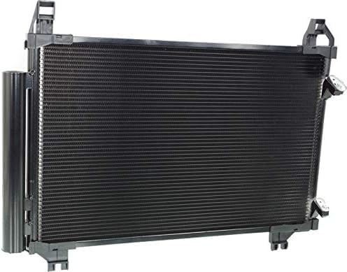 Front A/C Condenser Aluminum Core Direct Replacement Compatible With 2007-2015 Toyota Yaris / 2008-2014 Scion xD TO3030208 8846052130
