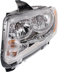 Set Of 2 Front Headlight Assembly Halogen Right Passenger & Left Driver Side Direct Replacement Compatible With 2011-2013 Jeep Grand Cherokee CH2503224 CH2502224 55079378AF 55079379AF