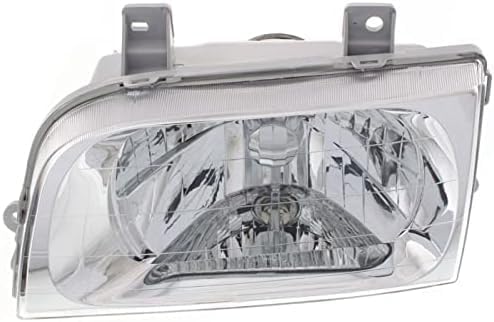 Set Of 2 Front Head Light Assembly Halogen Right Passenger & Left Driver Side Direct Replacement Compatible With 1998-2002 Kia Sportage KI2502104 KI2503104 0K08A51040B 0K08A51030B